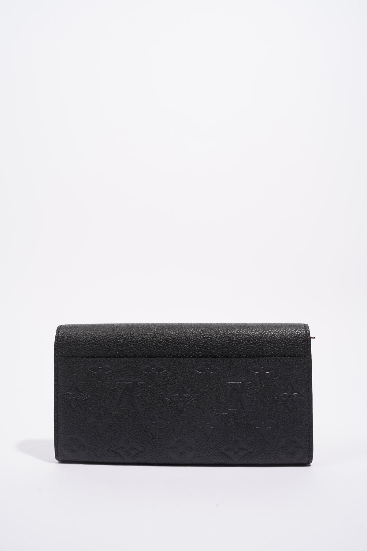 Louis Vuitton Black Empreinte Leather Josephine Wallet Louis Vuitton