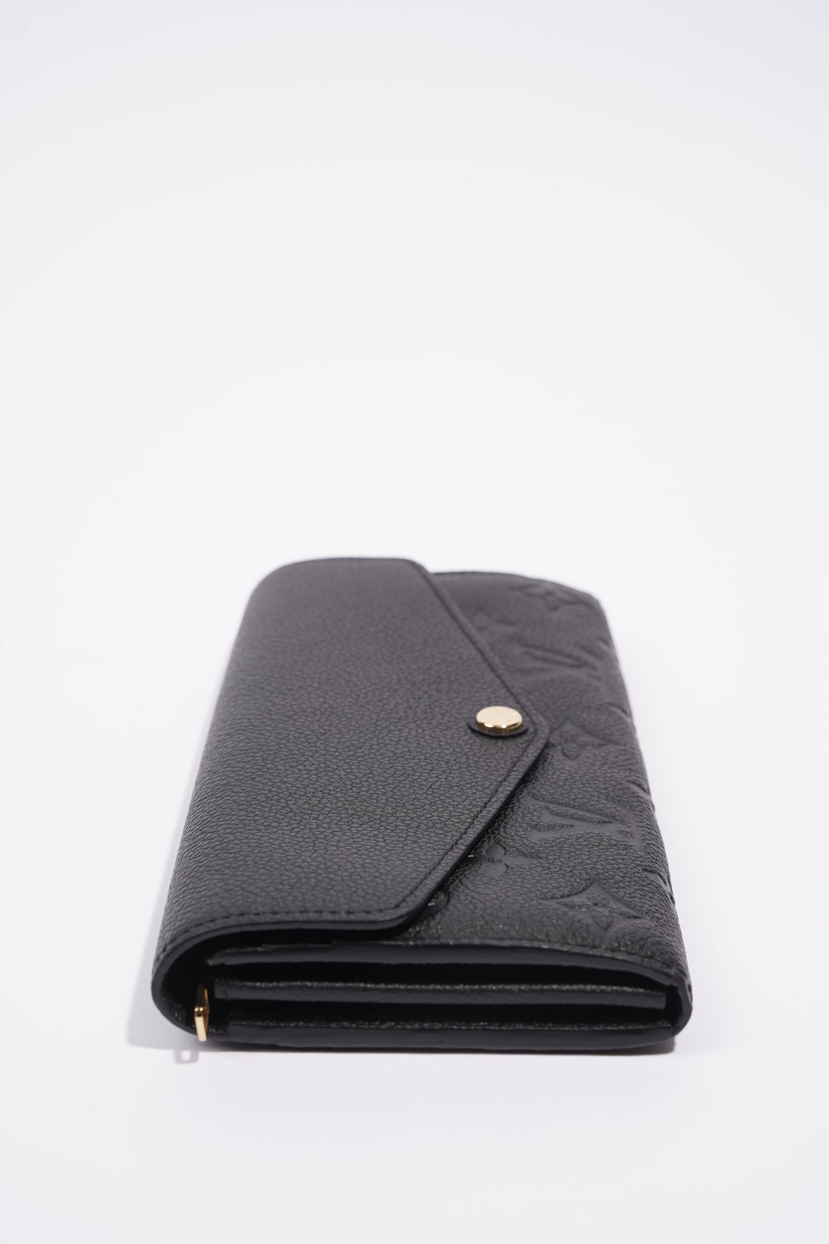 Louis Vuitton Womens Sarah Wallet Black Empreinte Leather – Luxe
