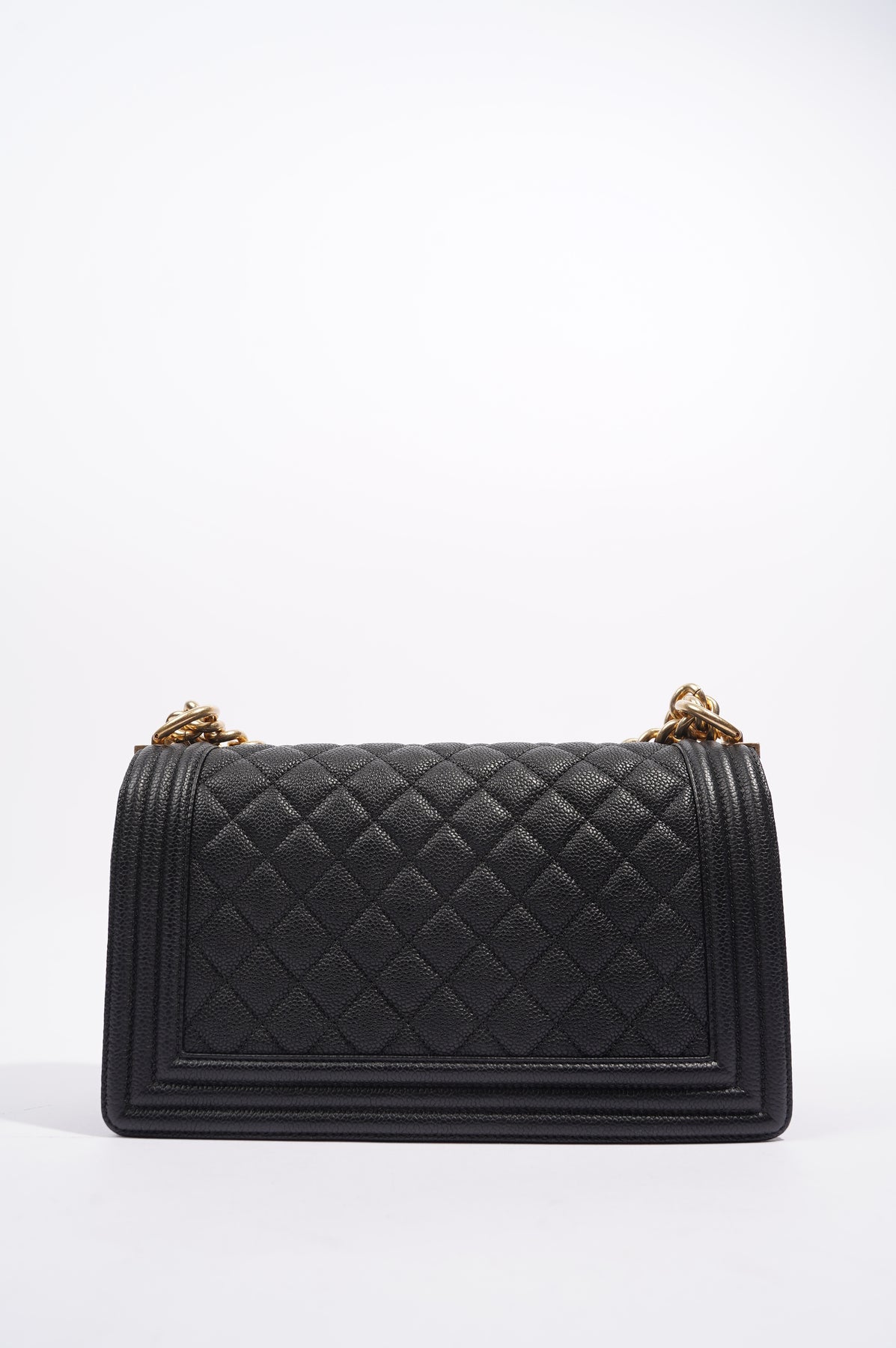 Chanel boy medium black 2025 caviar