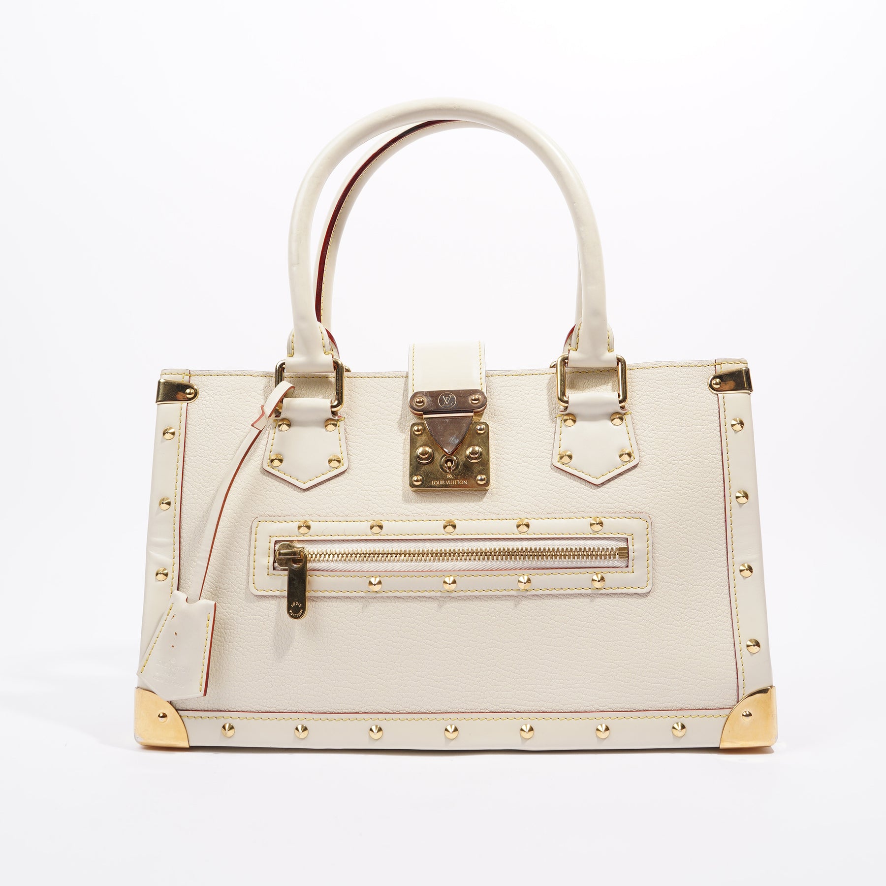Louis Vuitton Womens Vintage Suhali Le Fabuleux Tote Bag White / Gold –  Luxe Collective