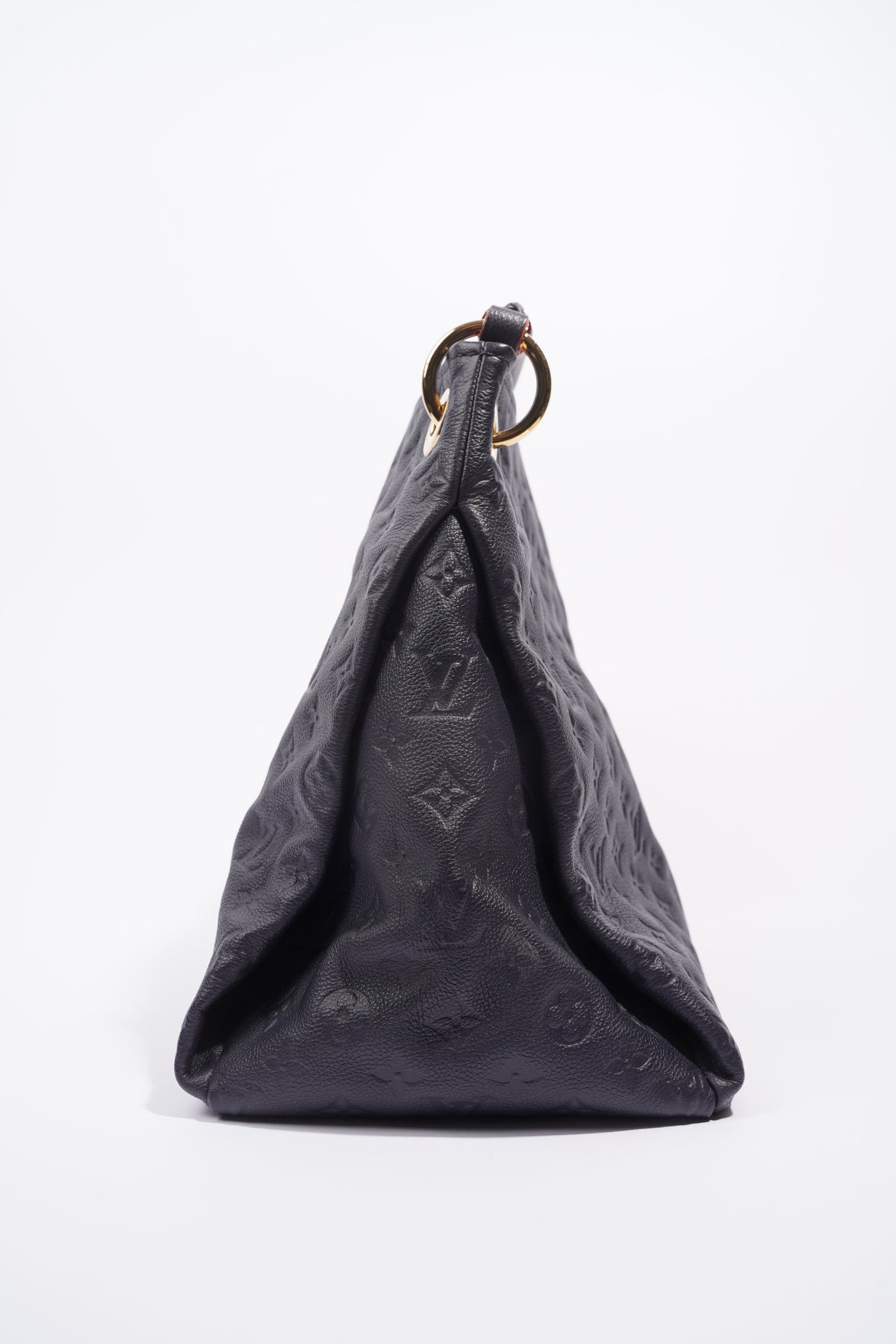 Louis Vuitton Artsy Navy Blue Empreinte Leather Shoulder Bag