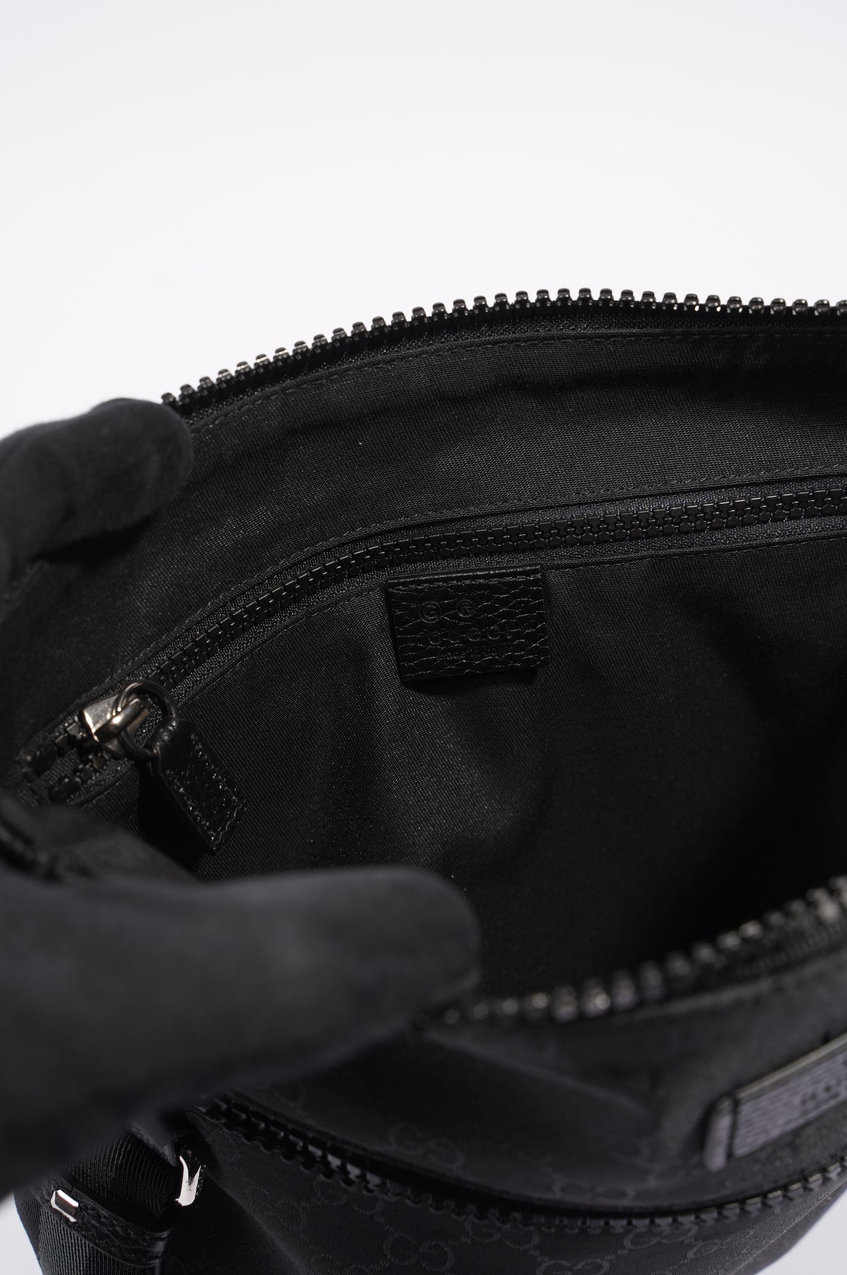 Gucci Gucci 980$ GG Black small messenger bag