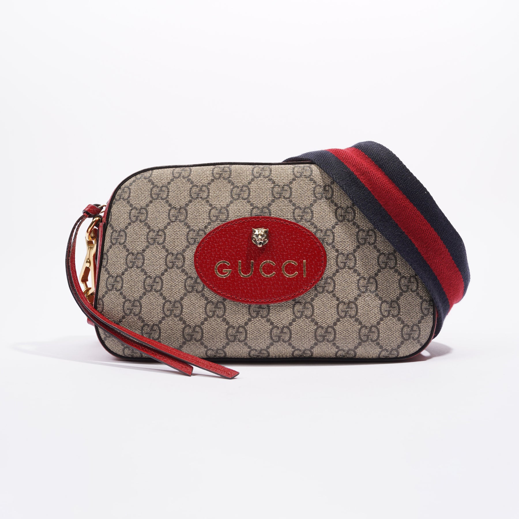 Gucci Neo Vintage GG Medium Messenger Bag - Neutrals