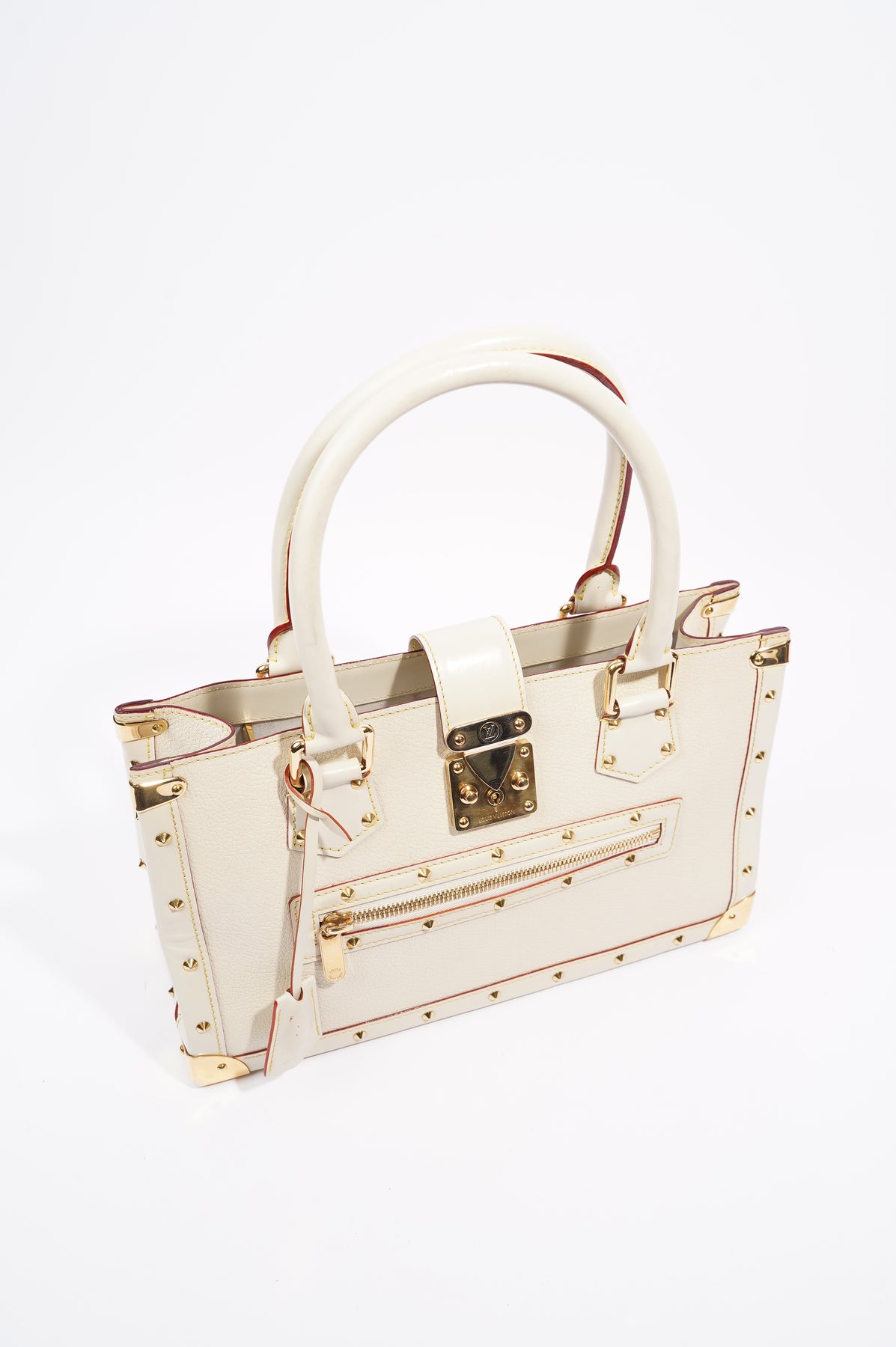 Buy Louis Vuitton Suhali Le Fabuleux Handbag Leather White 2138805