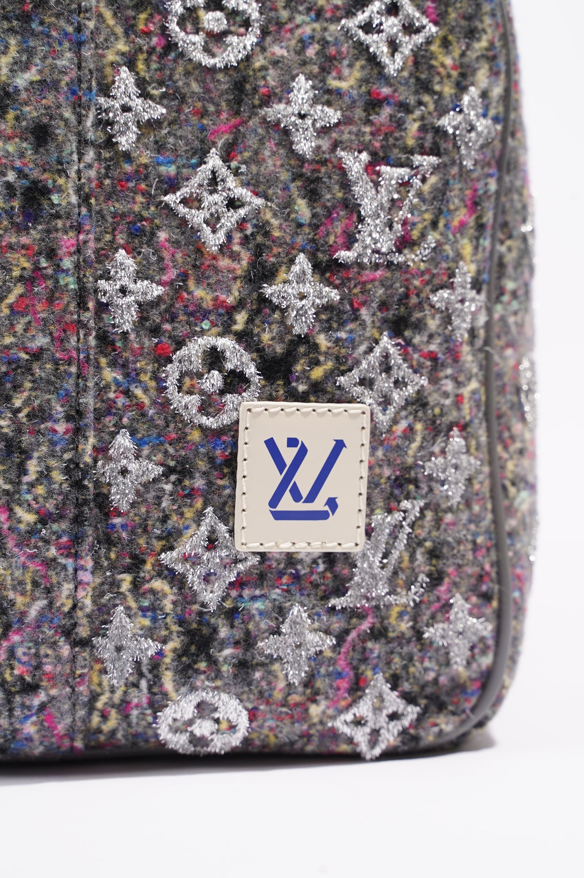 Louis Vuitton Keepall Bandouliere Monogram Galaxy 50 Black Multicolor