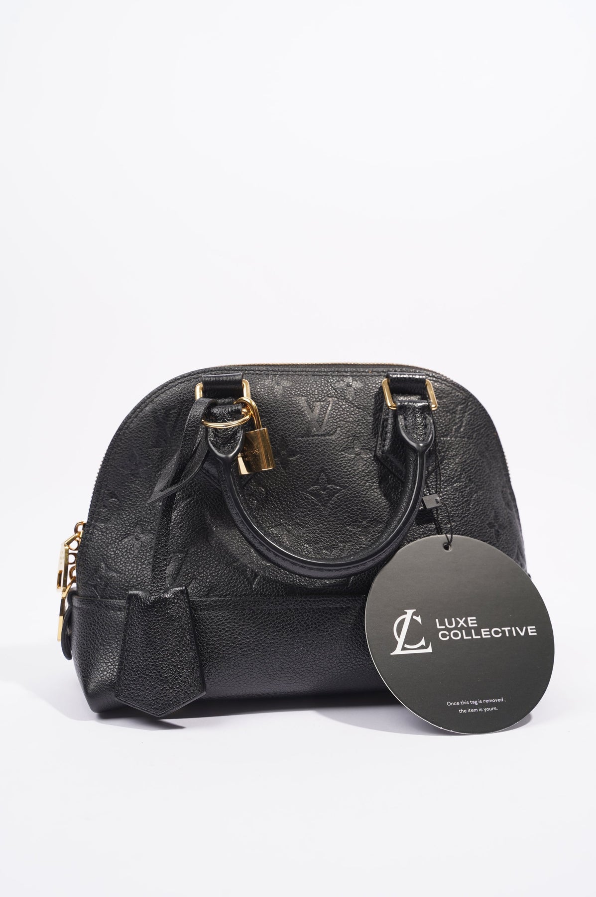 Louis Vuitton Alma Neo BB Black Empreinte (RRP £1,740) – Addicted to  Handbags