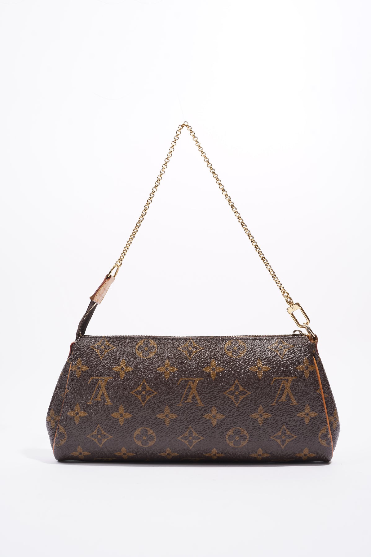LOUIS VUITTON Leather Beige Shoulder Strap For Eva and Similar Styles
