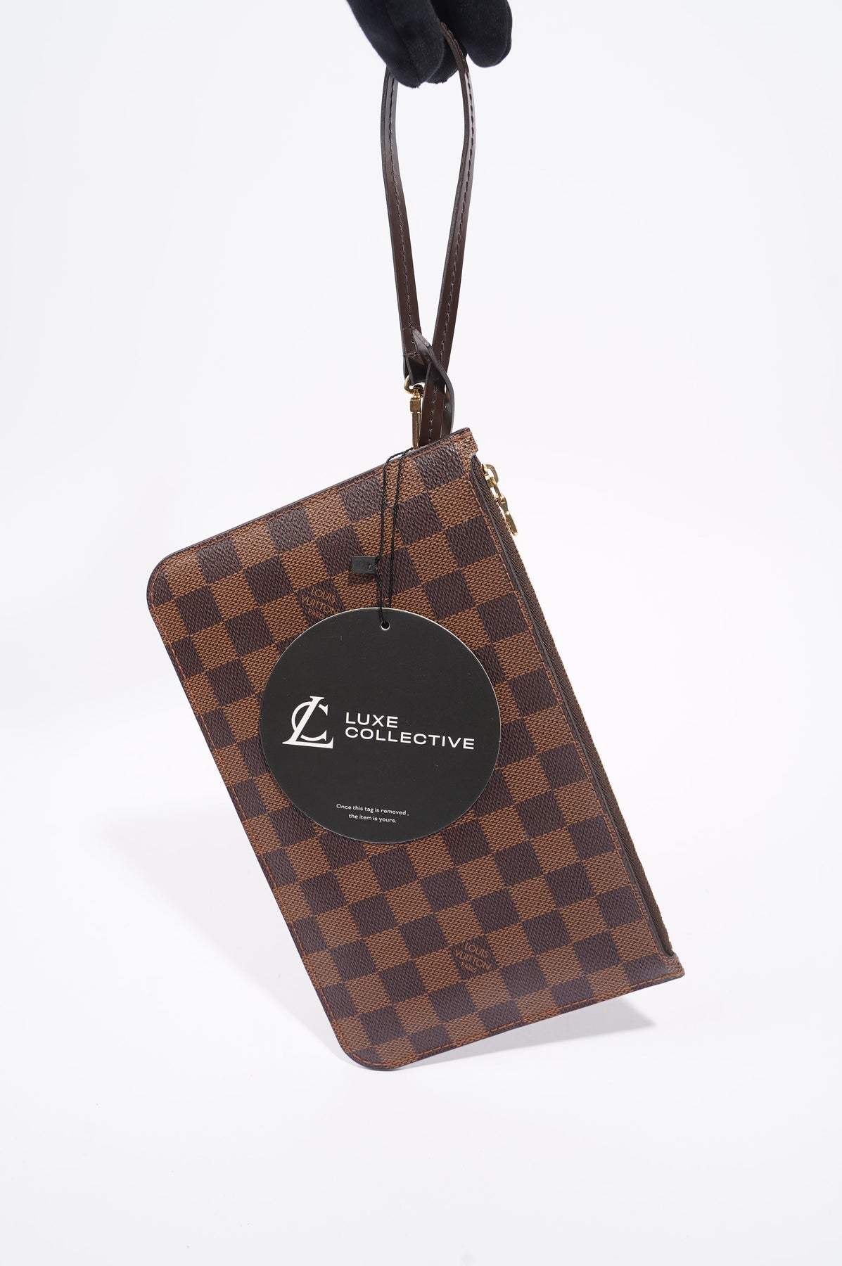 Louis Vuitton Damier Ebene Neverfull Pochette Cerise - A World Of Goods For  You, LLC