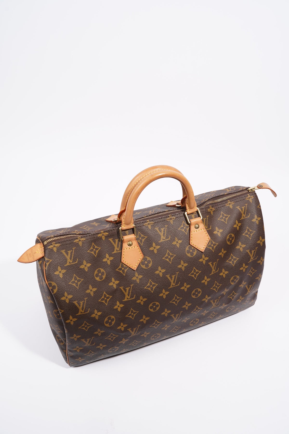 Louis Vuitton Vintage - Monogram Mini Speedy - Brown - Monogram Canvas x  Leather Boston Bag - Luxury High Quality - Avvenice