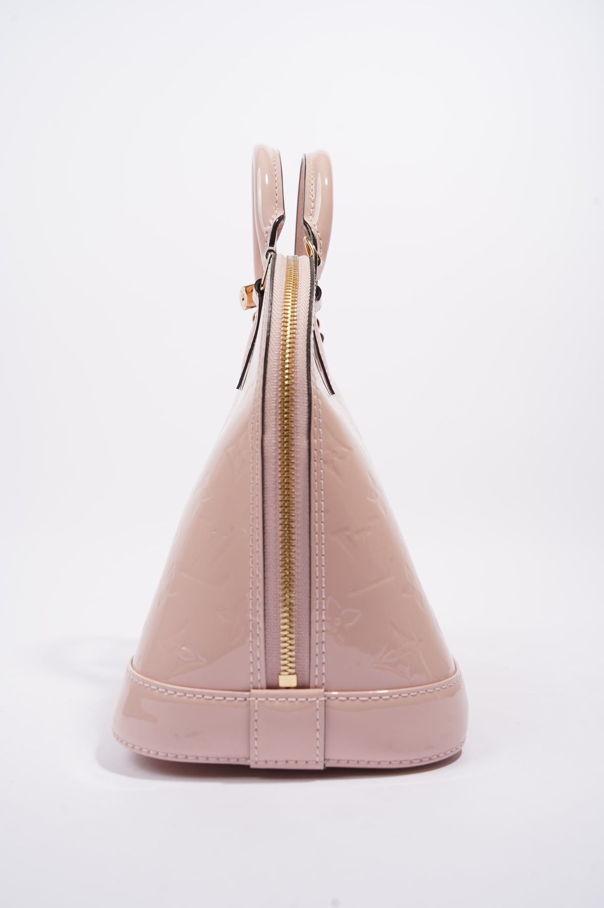 Louis Vuitton LC28 Louis Vuitton Alma PM Pink Vernis Leather Hand Bag