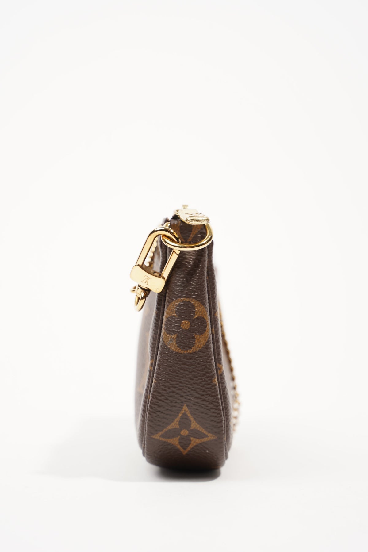 Louis Vuitton Mini Pochette Accessoires Khaki Green/Beige/Cream