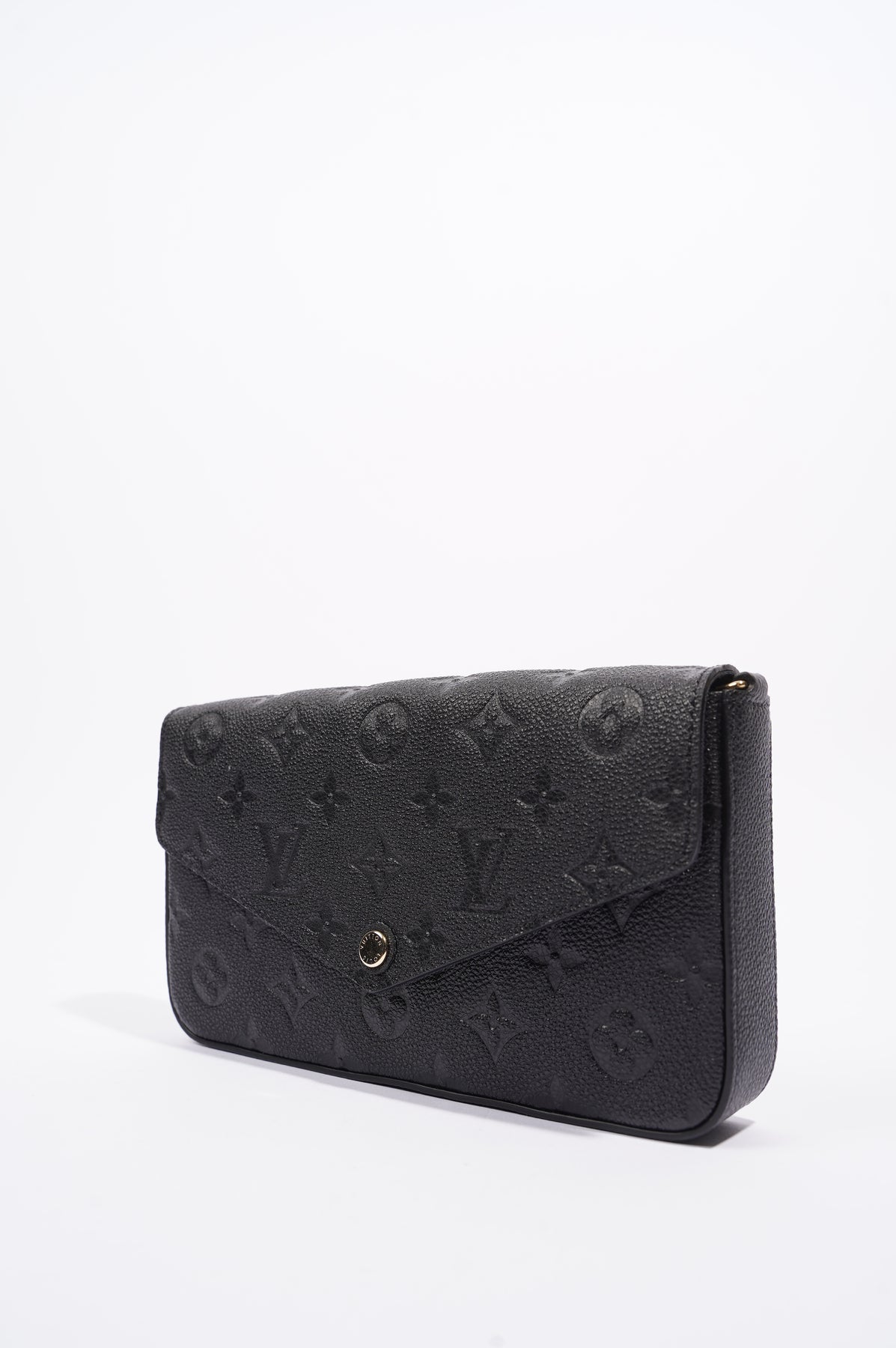 Louis Vuitton Félicie Pochette in Black Empreinte in 2023  Louis vuitton  felicie pochette, Pink louis vuitton bag, Louis vuitton clutch bag