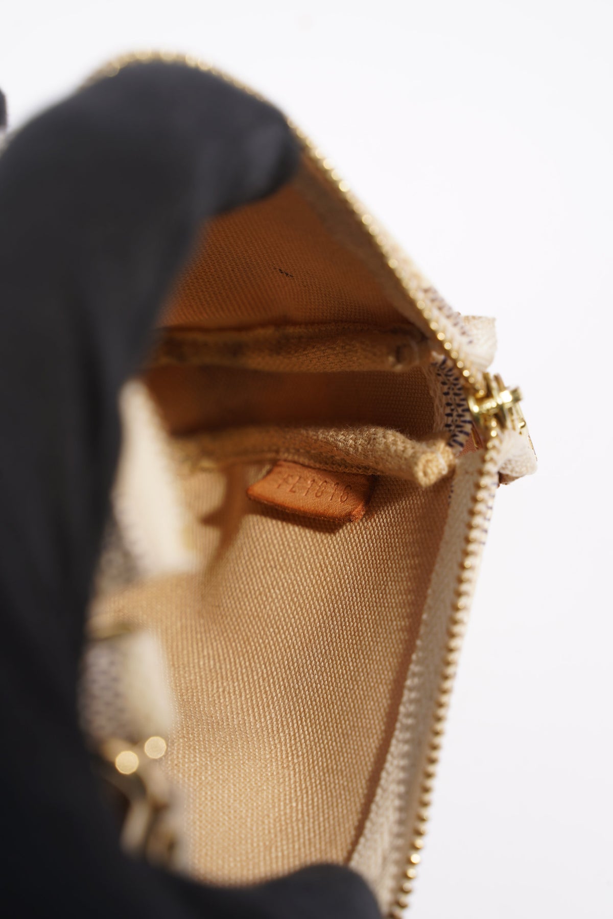 Louis Vuitton Womens Mini Pochette Accessoire Damier Azur – Luxe