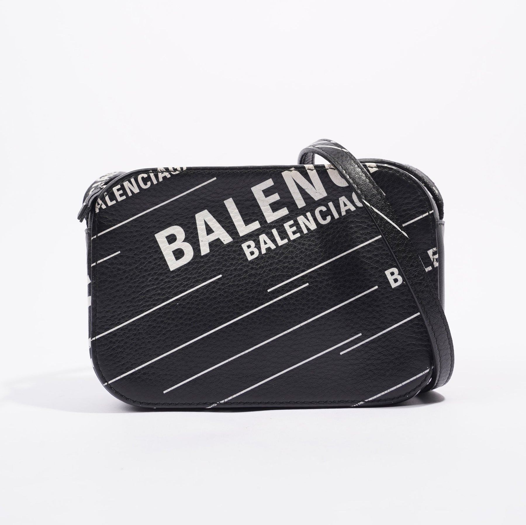 Balenciaga Women's Everyday Small Camera Bag - Black White
