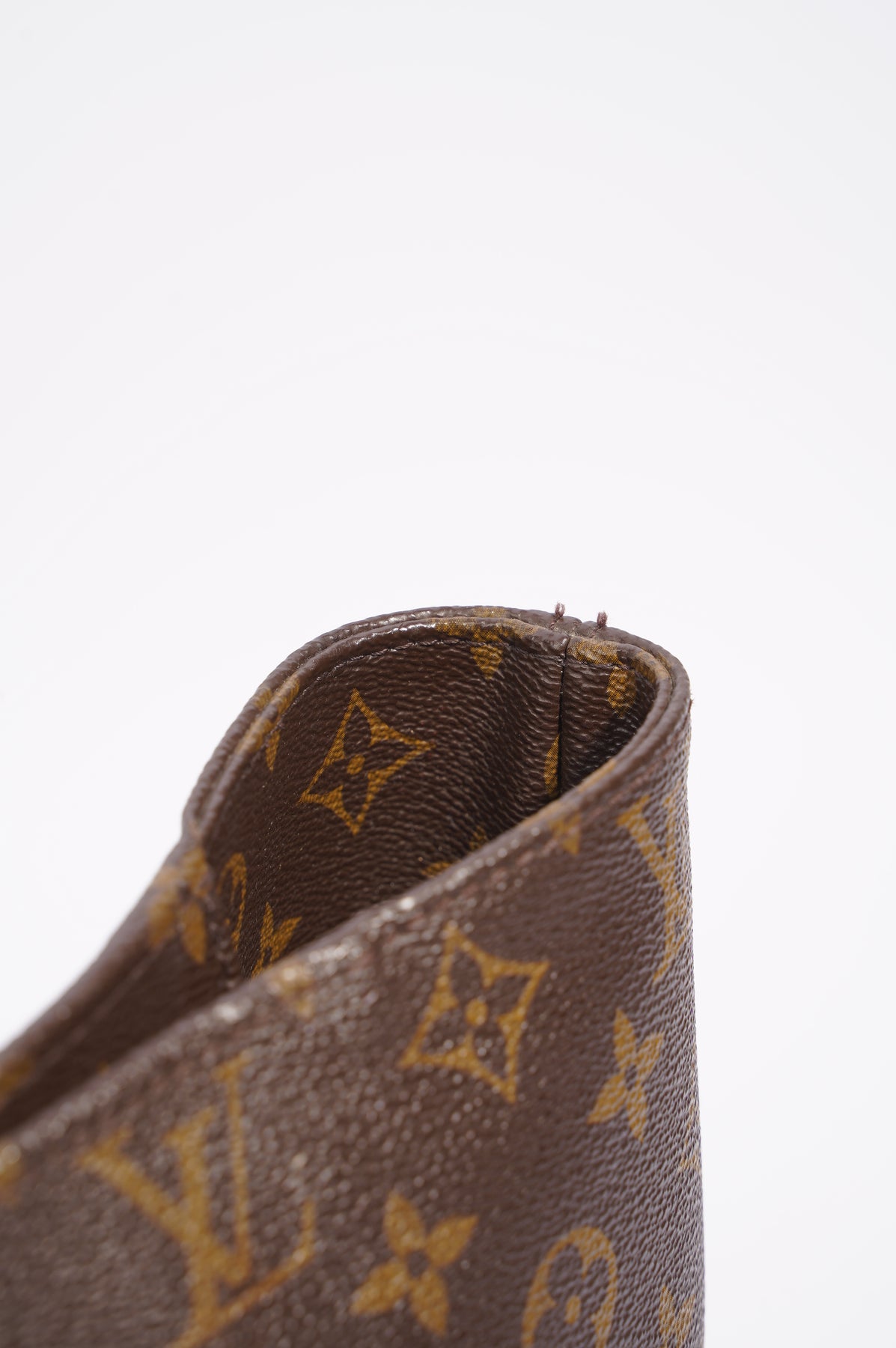 LOUIS VUITTON Monogram Canvas Raspail MM Shoulder Bag Brown