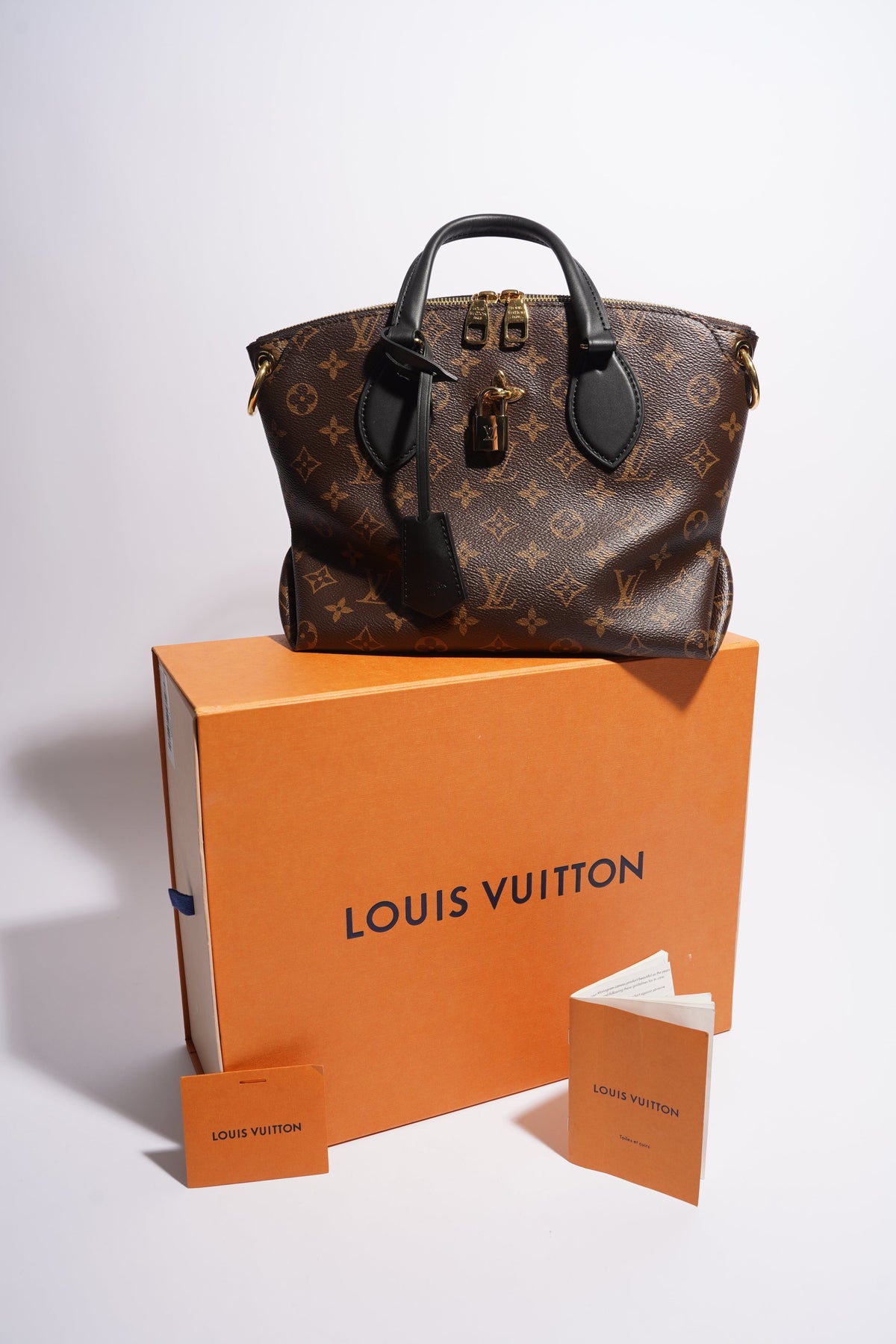 Louis Vuitton Flower Zipped PM Monogram Canvas Tote Bag