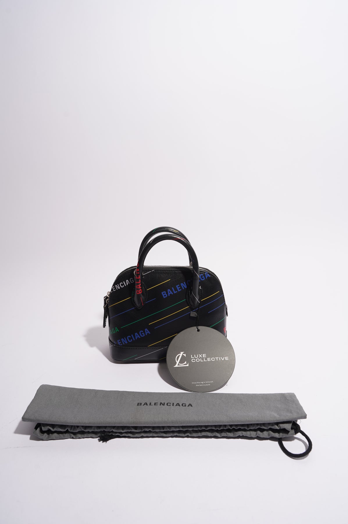 Ville top handle leather handbag Balenciaga Multicolour in Leather