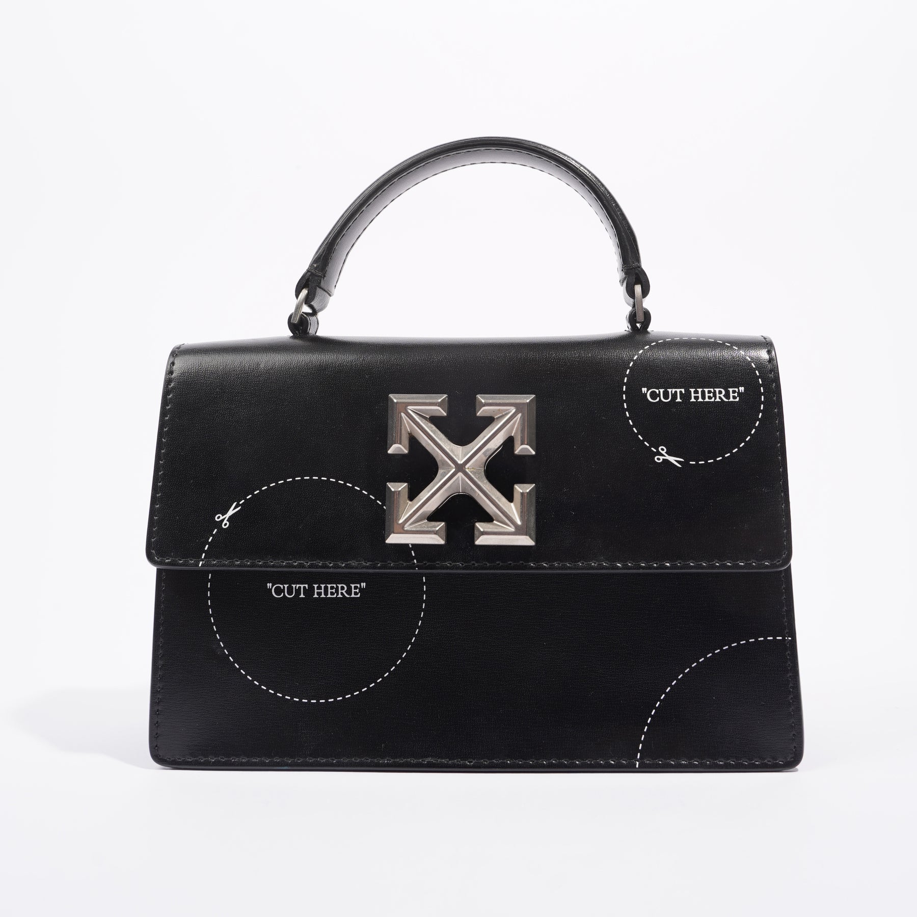 Off White Womens Jitney Bag Black 1.4 – Luxe Collective