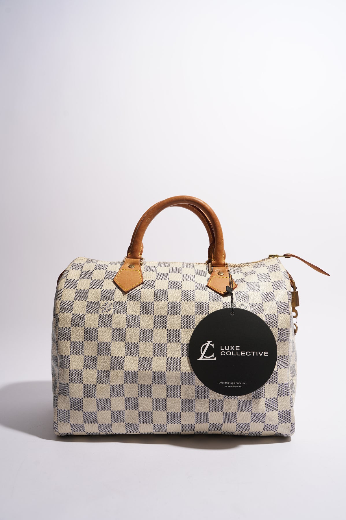 Vintage Louis Vuitton Damier Azur Speedy 25 Bag