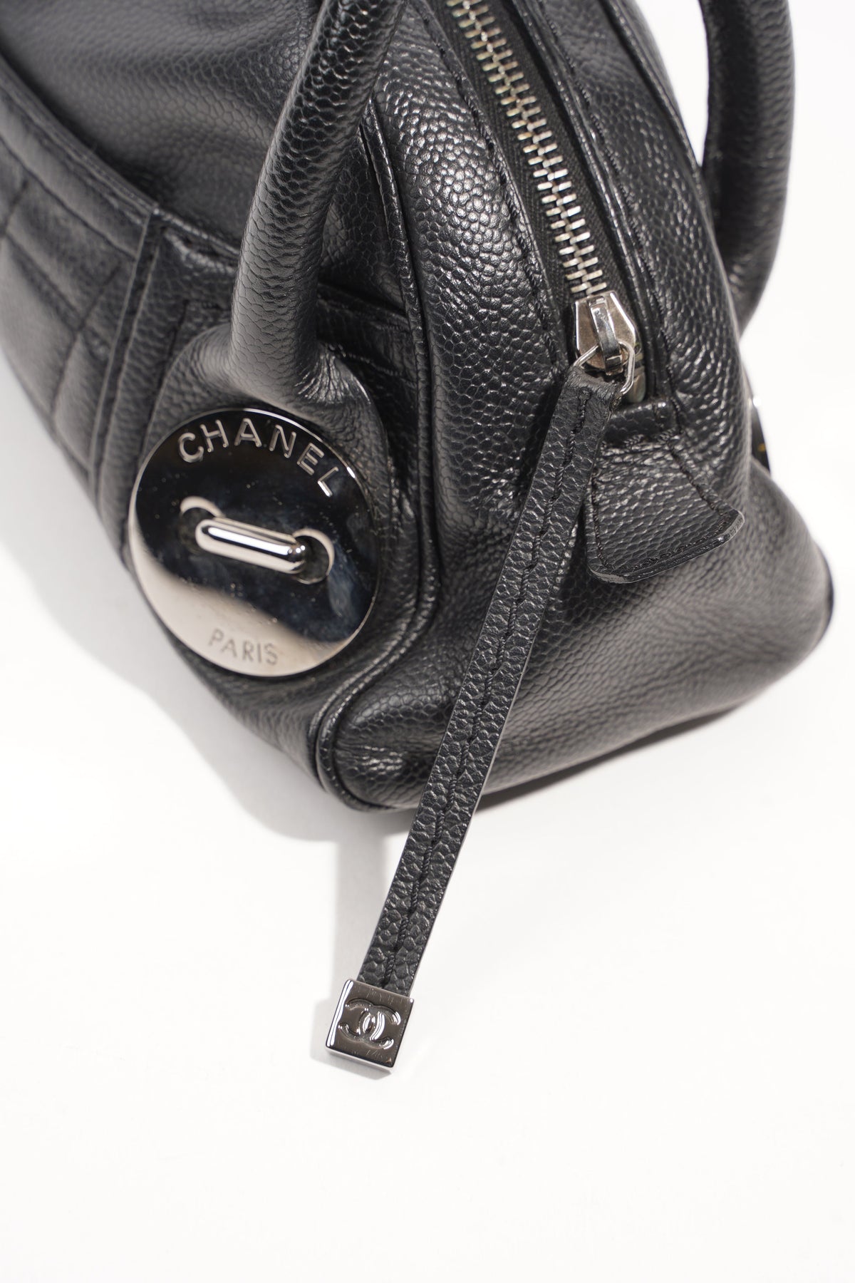 Chanel Womens Vintage Bowling Bag Mini – Luxe Collective