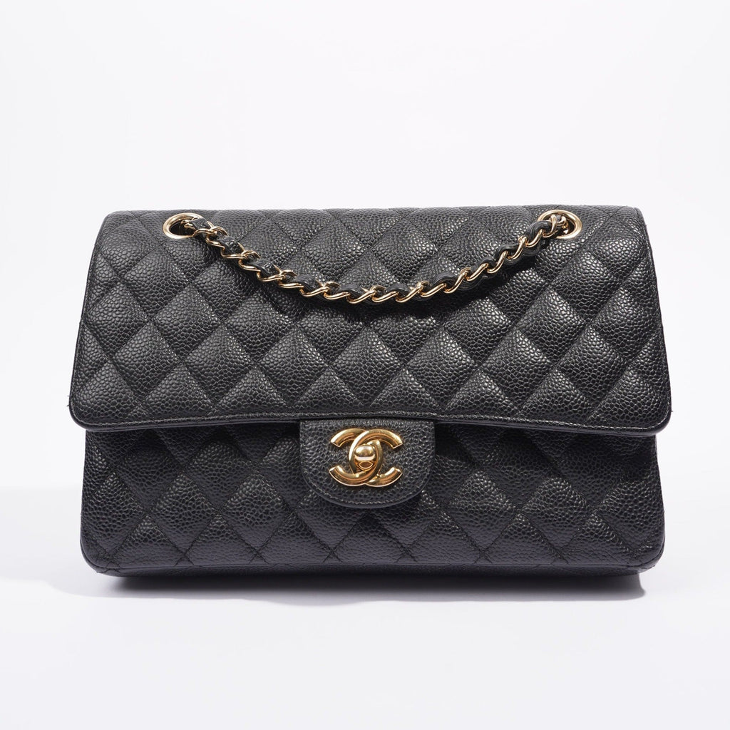 Timeless / Classic Jumbo bag in black leather Chanel - Second Hand / Used –  Vintega