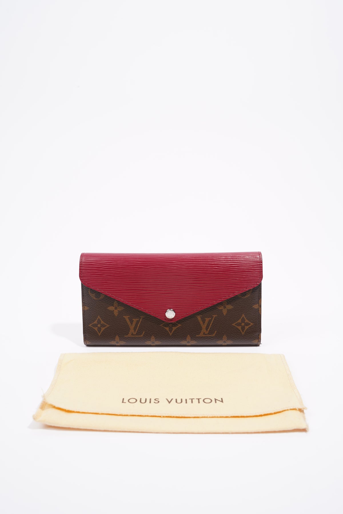 Louis Vuitton Pistache Epi Leather and Monogram Canvas Marie-Lou Compact  Wallet