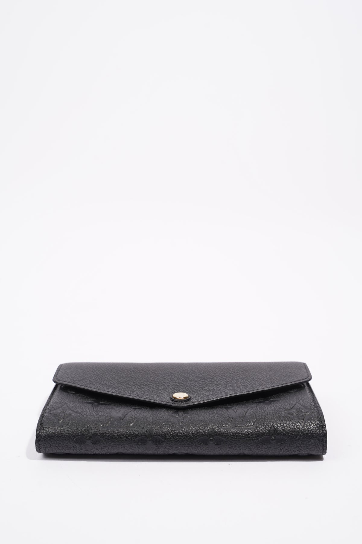 LOUIS VUITTON Black Empreinte Leather Sarah Wallet – Luxury Labels