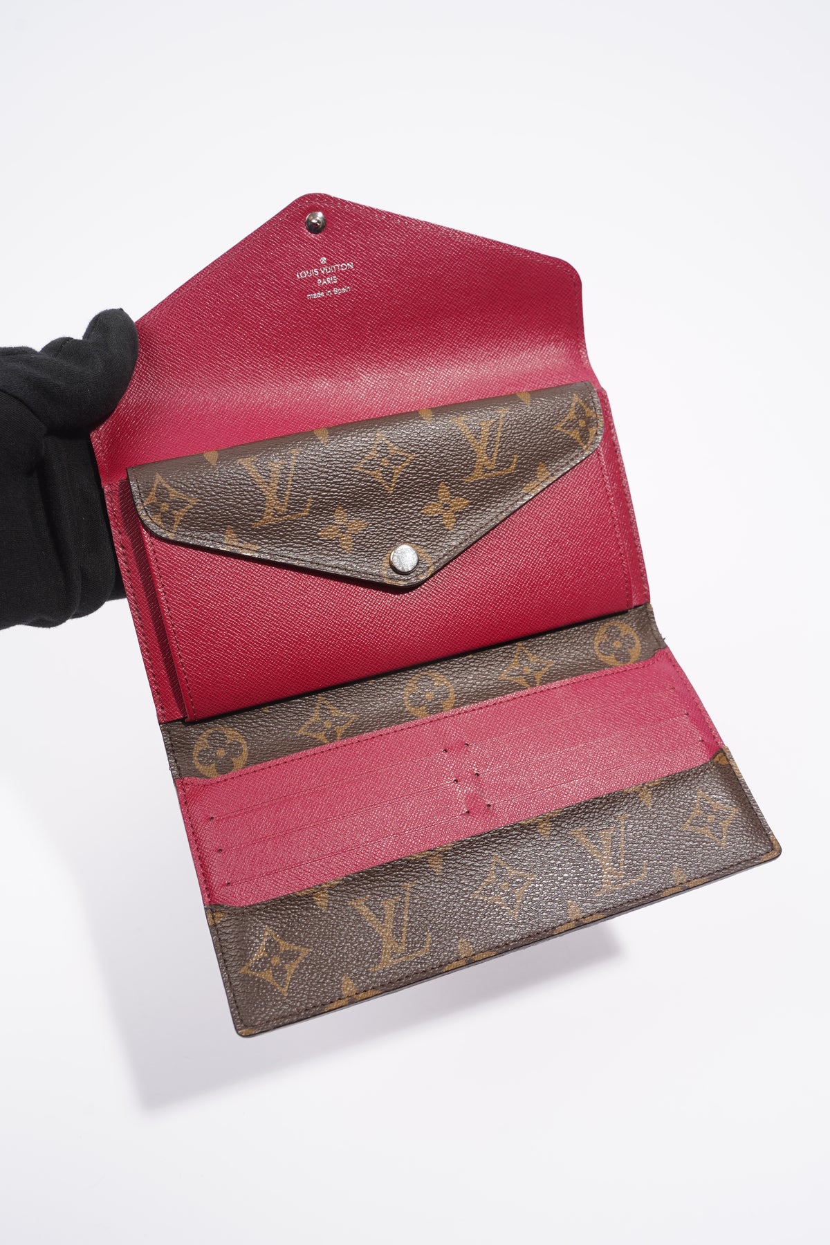Louis Vuitton Womens Marie-Lou Wallet Monogram / Wine – Luxe