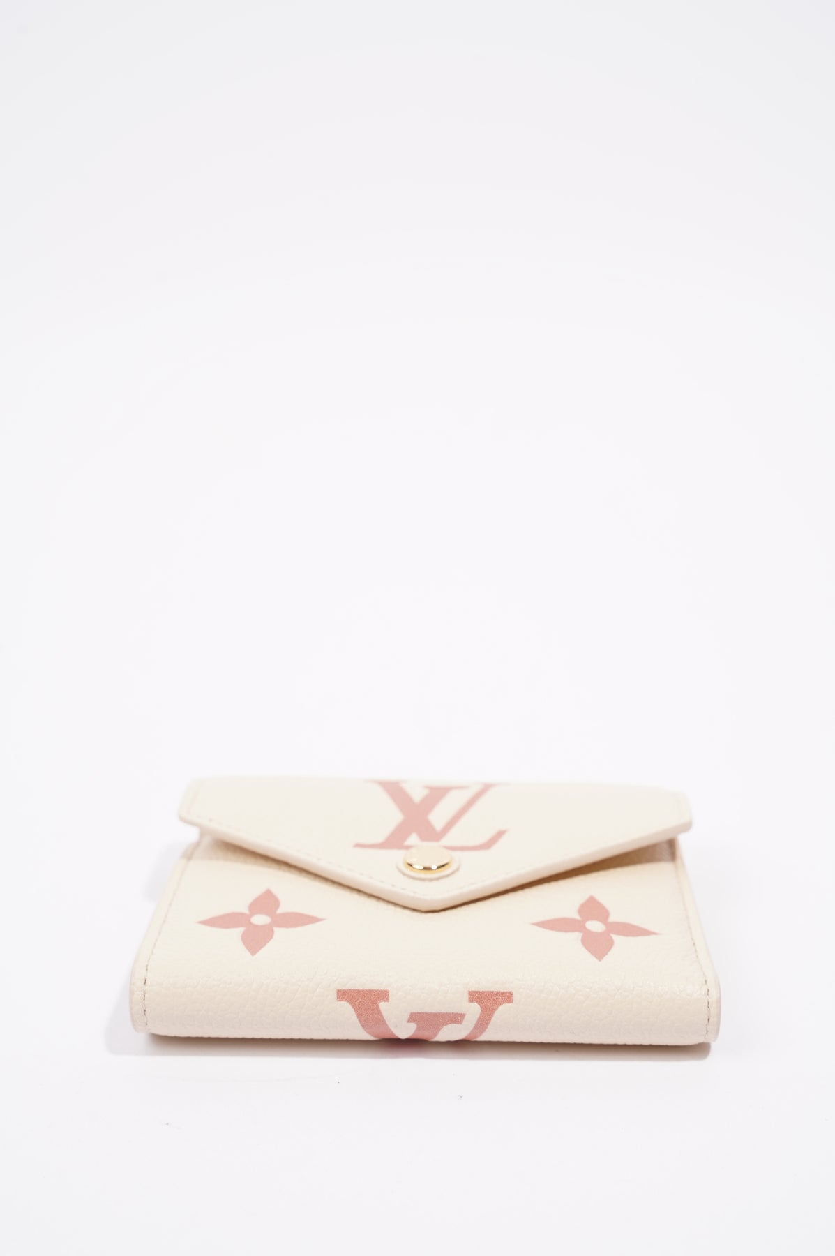 Victorine cloth wallet Louis Vuitton Beige in Cloth - 34652543