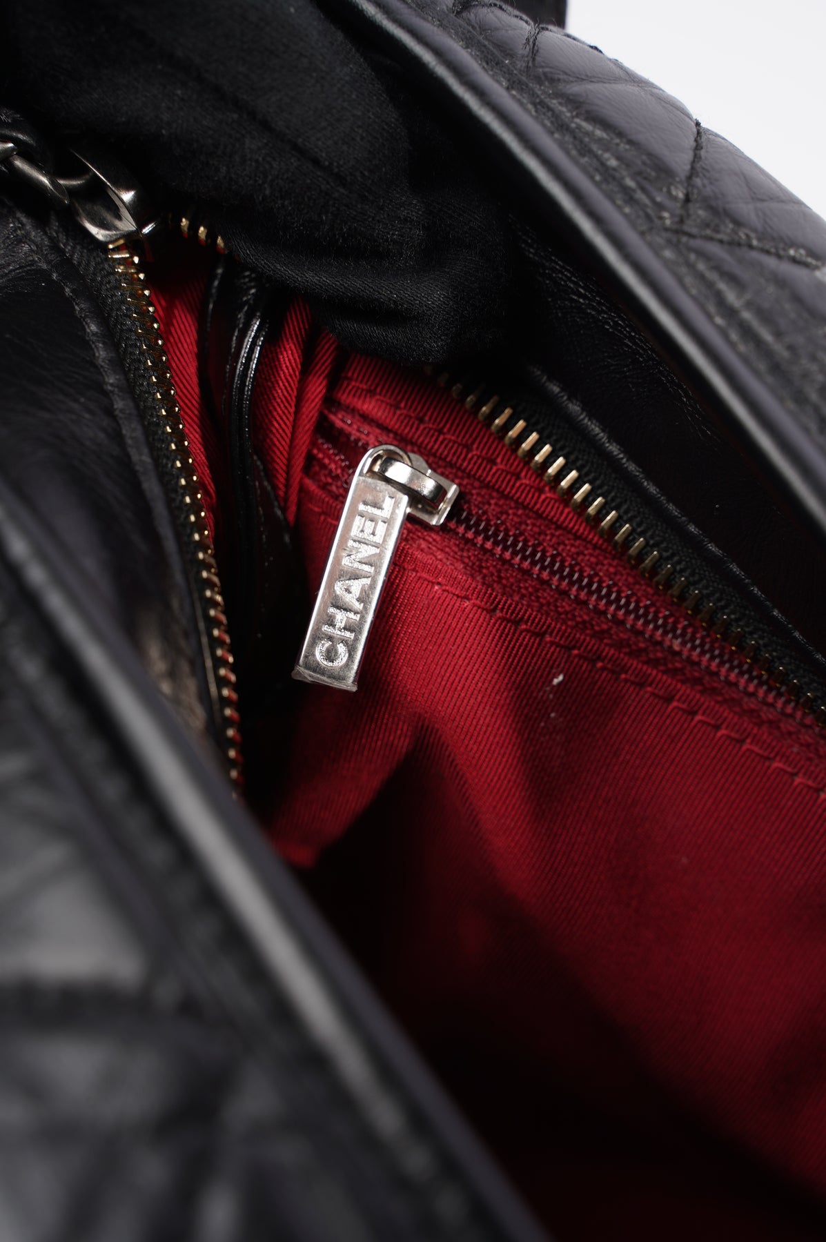 CHANEL Gabrielle de Chanel Large Hobo Bag Shoulder Leather Nevy A93824  90204191