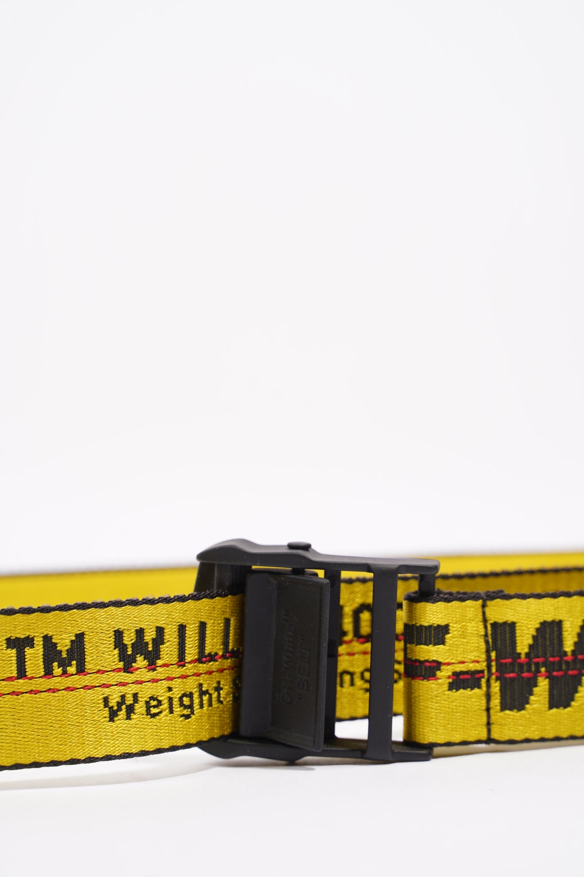 Off White Womens Industrial Belt Yellow – Luxe Collective