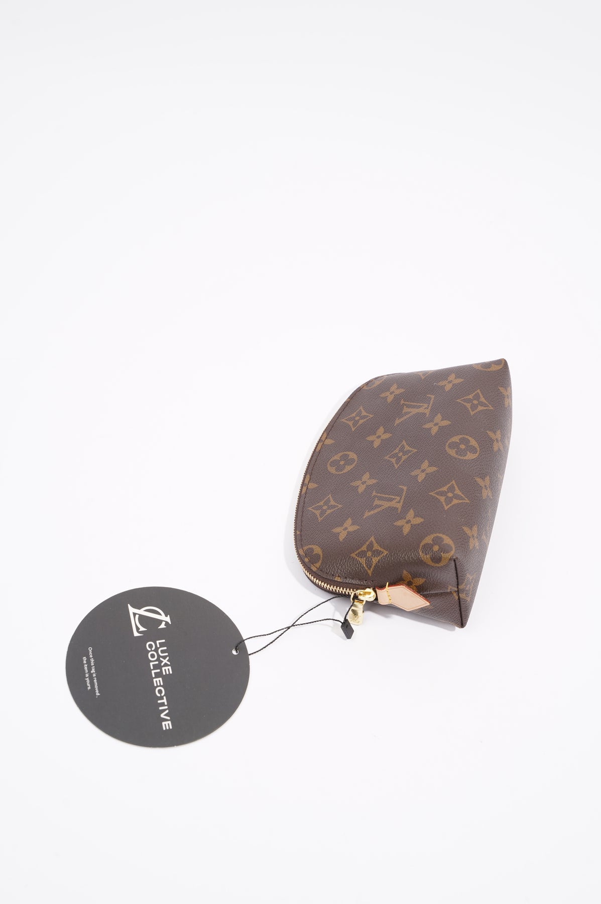 Louis Vuitton Pouch Cosmetic Monogram Summer Trunk Collection PM Brown/Pink  in Coated Canvas with Gold-tone - US