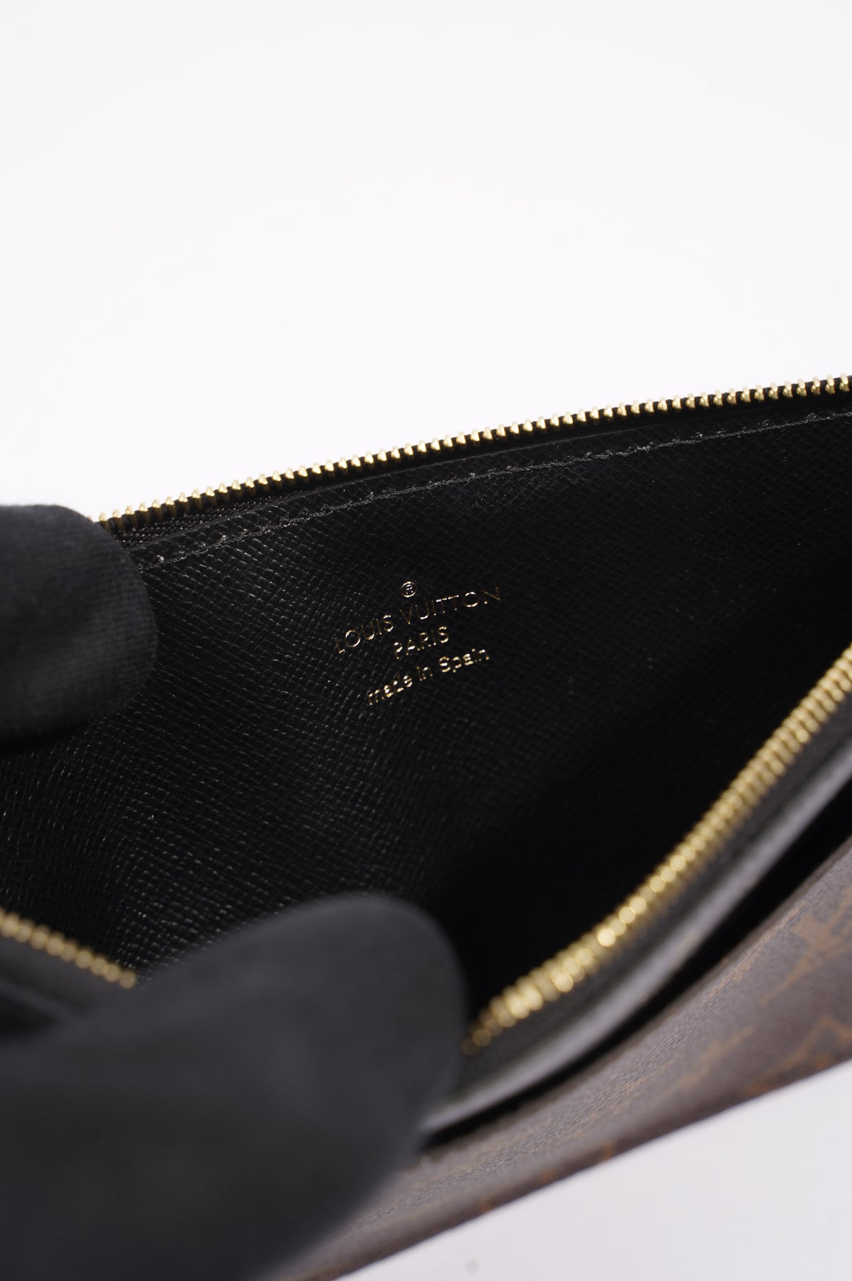 Louis Vuitton Monogram Eclipse Discovery compact wallet M45417 FH0271 Black  x Gray Compact Wallet Louis Vuitton