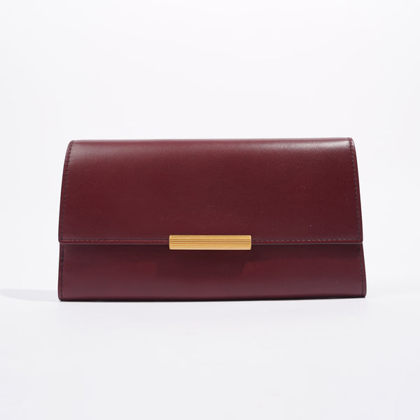 BOTTEGA VENETA, Burgundy Women's Checkbook Holder