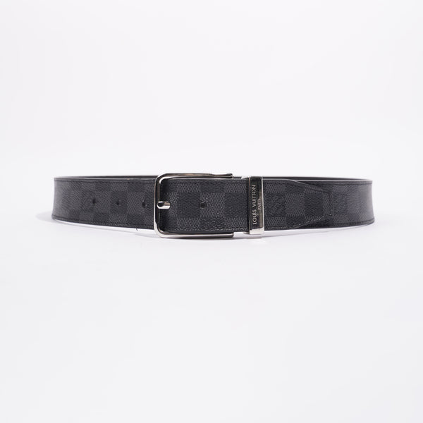 Louis Vuitton Damier Graphite Men's Belt Sz. 85/34
