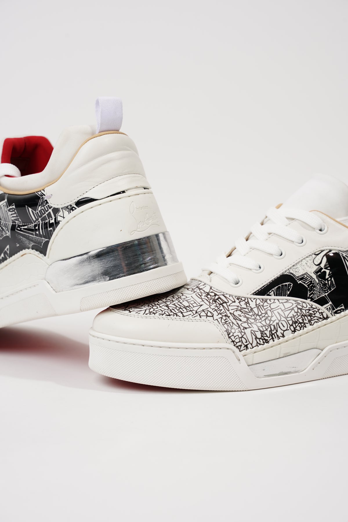 Christian Louboutin, Aurelien sneakers in white - Unique Designer