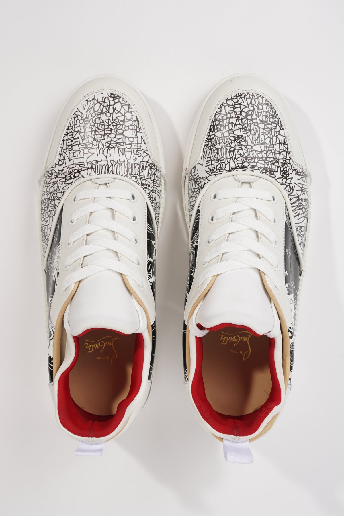 Christian Louboutin, Aurelien sneakers in white - Unique Designer