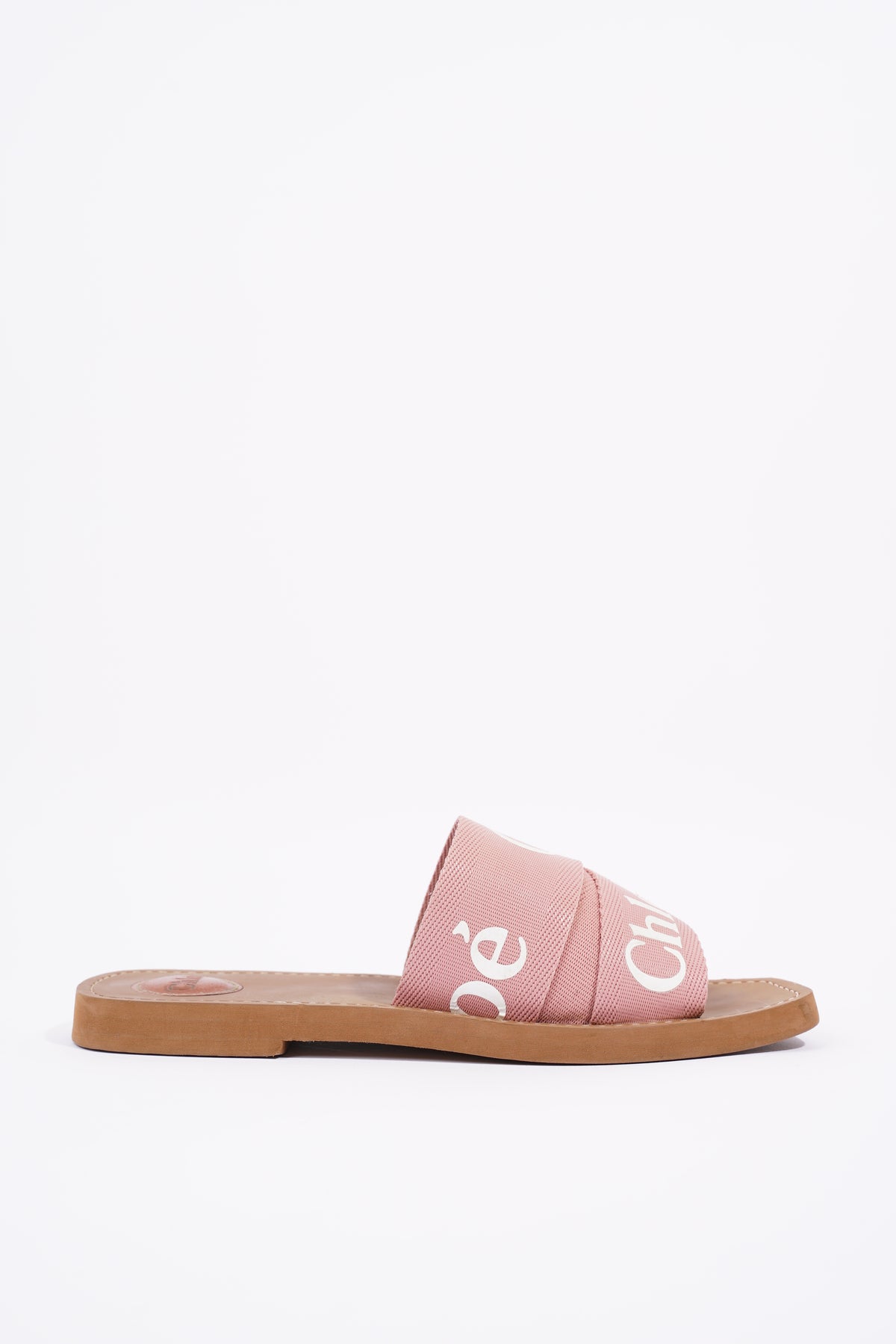 Pink best sale chloe slides