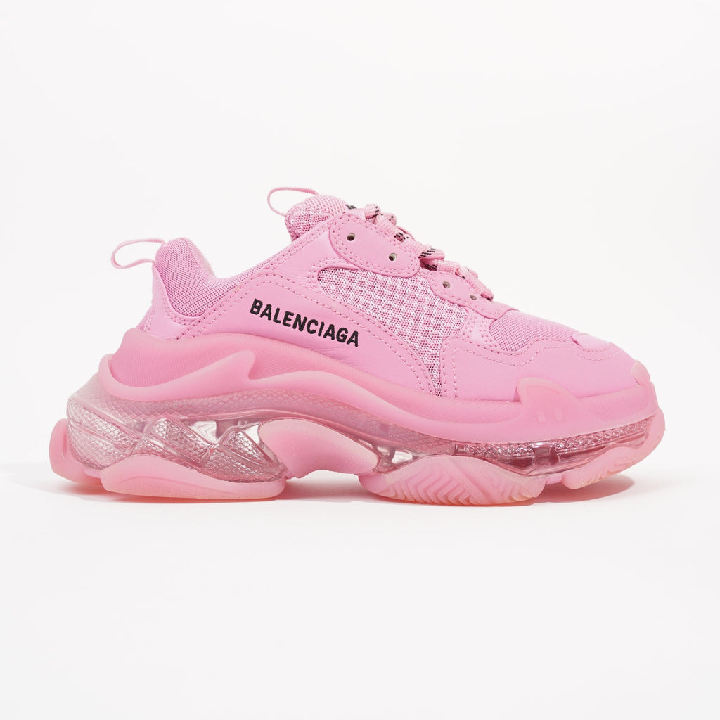 Triple s discount balenciaga pink