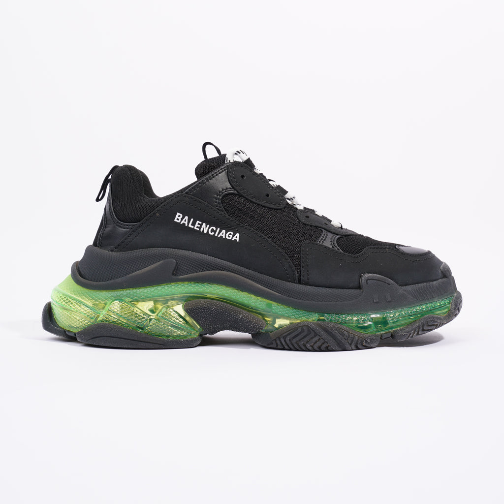 Lime green balenciaga triple clearance s