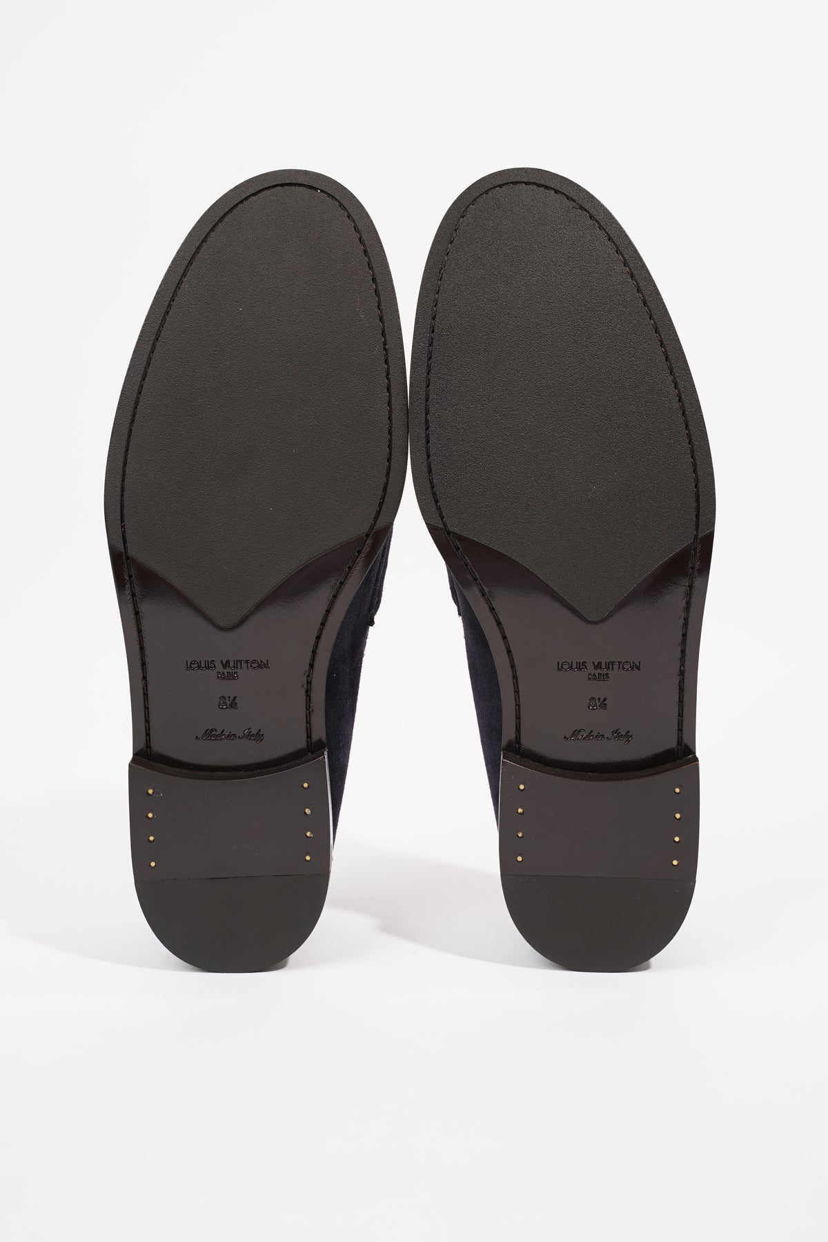 Louis Vuitton Men's Brown Suede Saint Germain Loafer Shoes size 8.5 US/ 7.5  LV Louis Vuitton Цвет: Коричневый; Размер: 8.5 купит