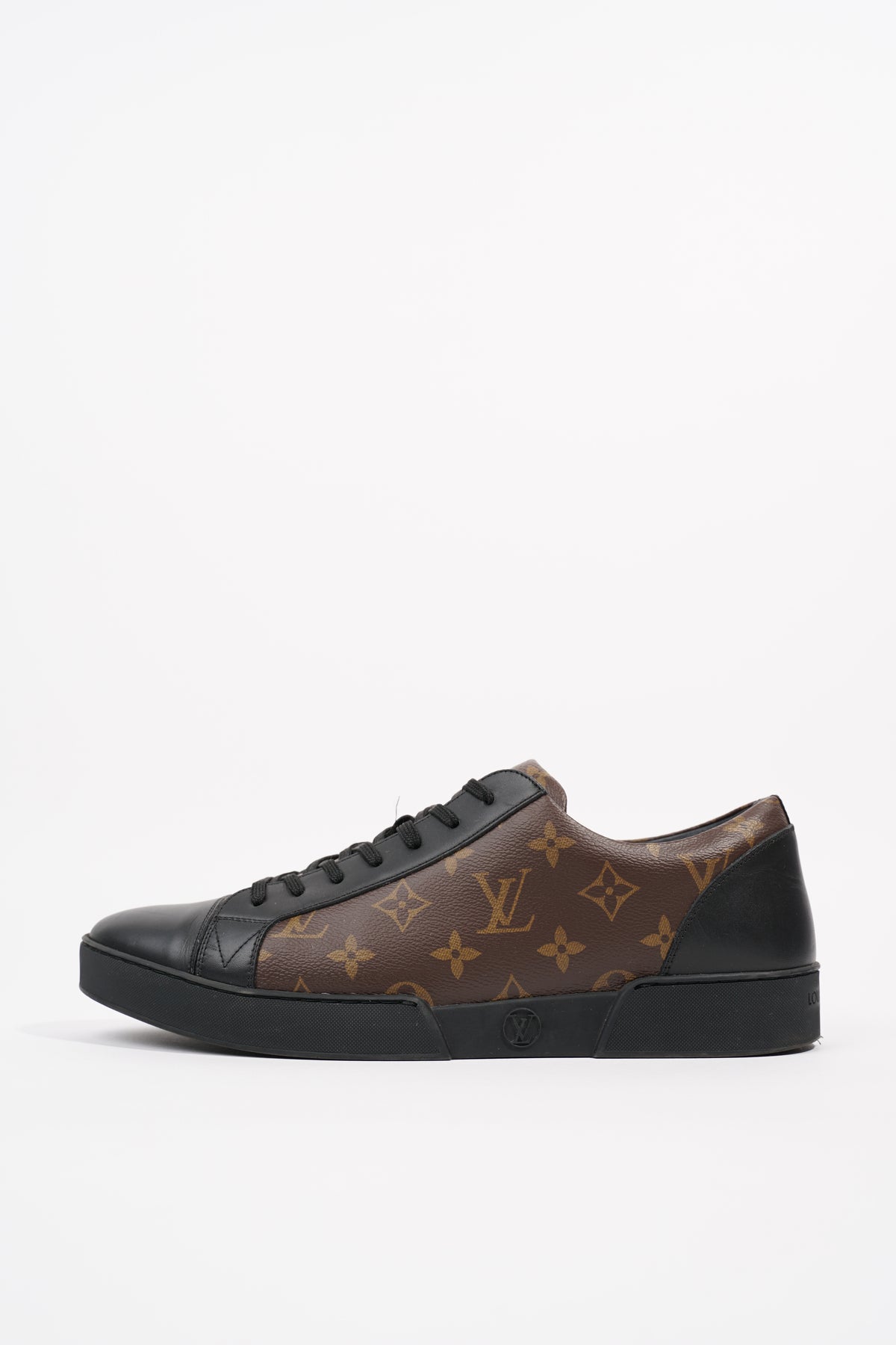 Louis Vuitton Black Monogram Canvas Match-Up Sneaker size 6.5 US