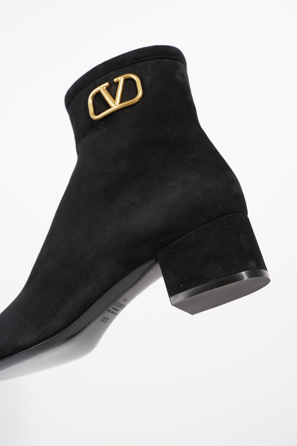 Valentino suede ankle on sale boots