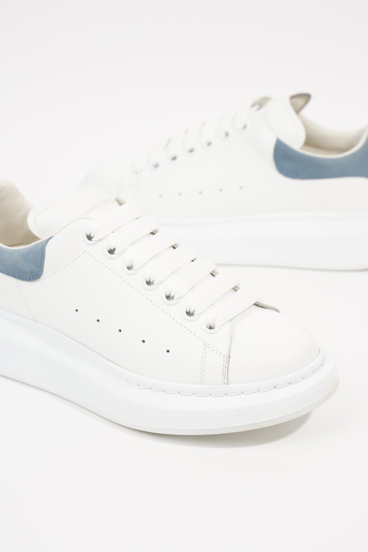 White and baby hot sale blue alexander mcqueen's