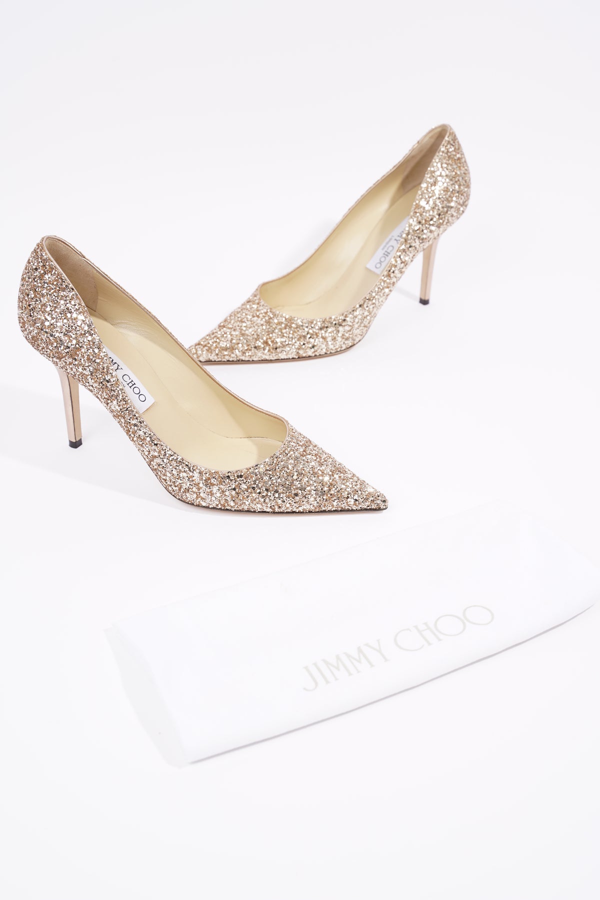 Jimmy choo discount gold heels uk