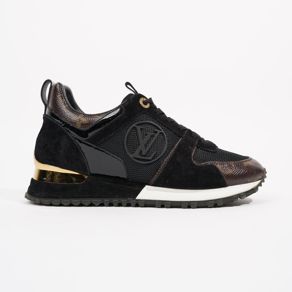 Louis vuitton black sneakers clearance womens