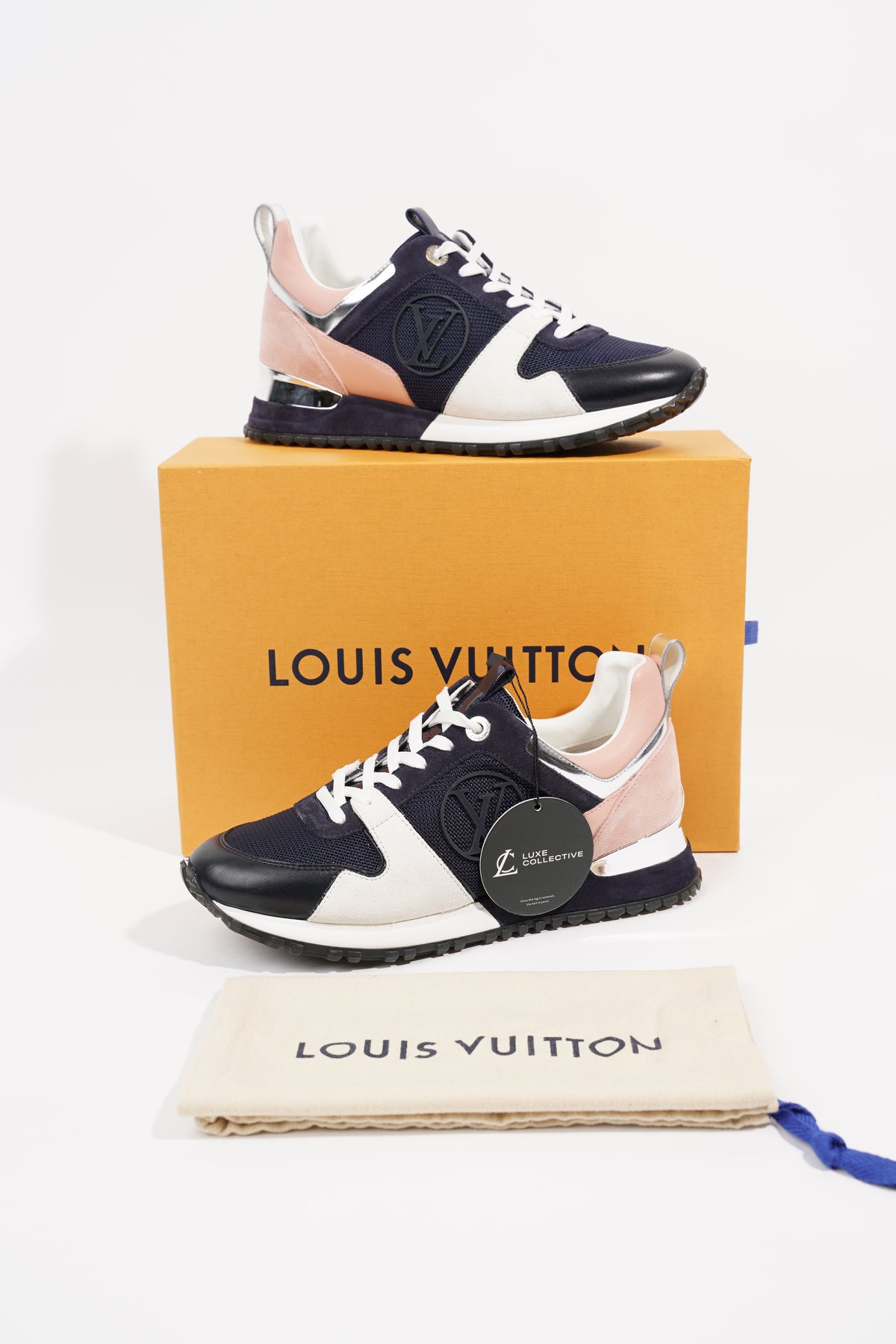 Louis Vuitton Pink Suede Run Away Trainers UK 3.5 EU 36.5 - Louis Vuitton / Pink / UK 3.5 EU 36.5