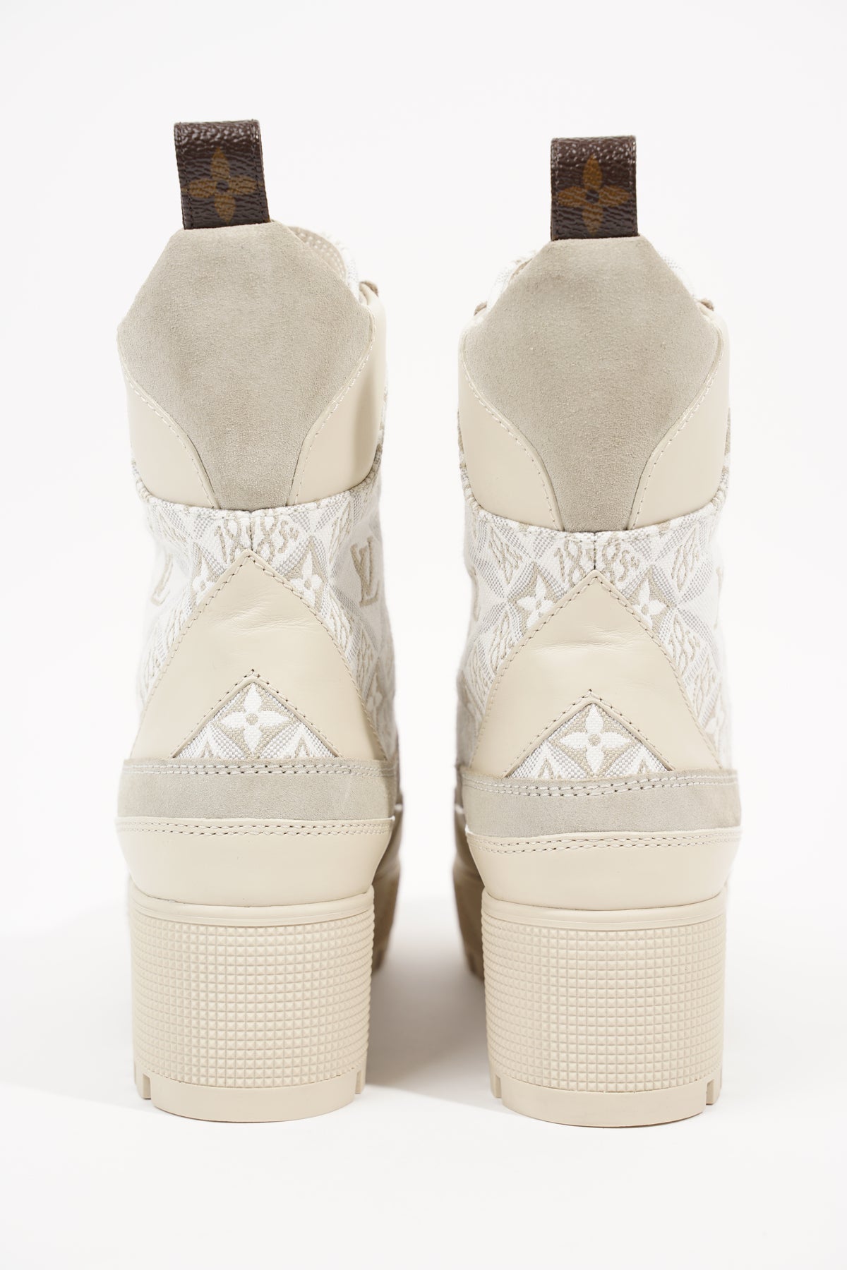 Louis Vuitton® Laureate Platform Desert Boot Ivory. Size 37.0 in 2023