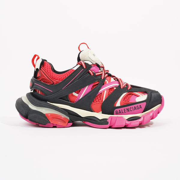 超人気新品 BALENCIAGA track black×pink サンダル - comunicandosalud.com