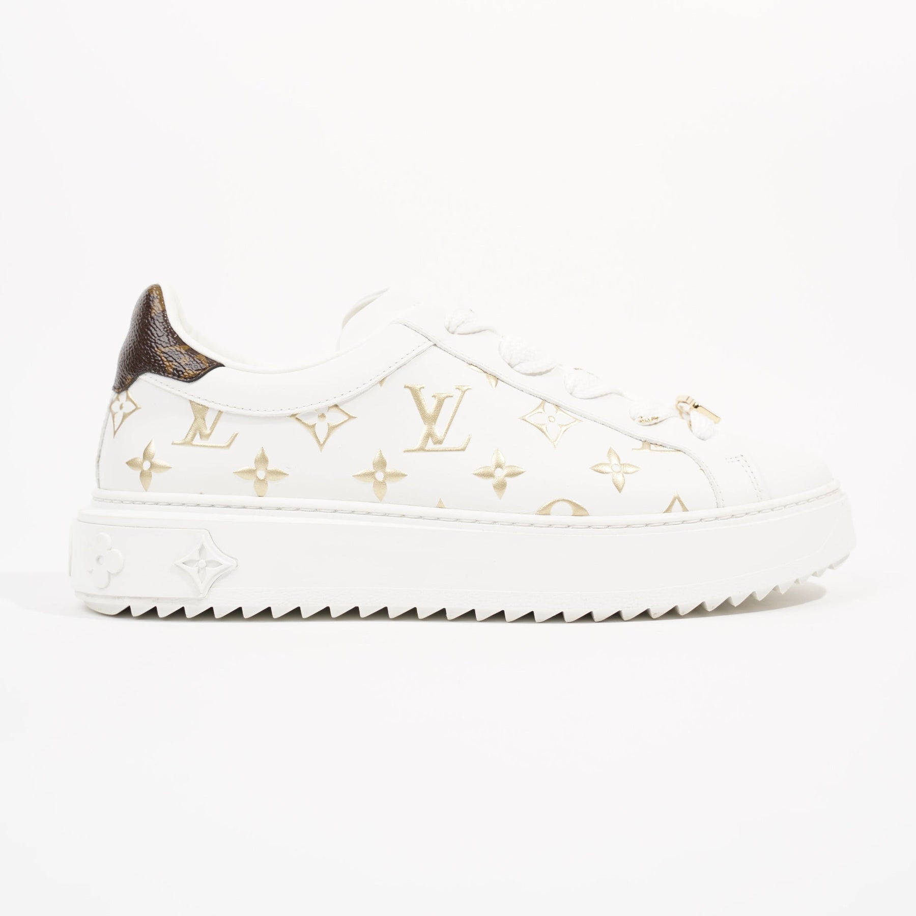 Louis Vuitton Womens Time Out Sneakers Authentic Size 40